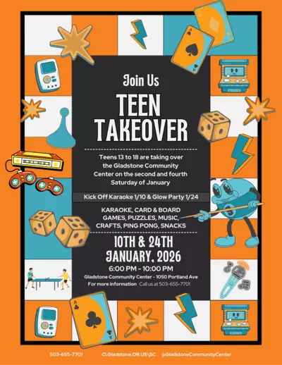 Teen Takeover Flyer